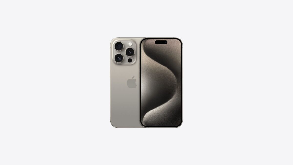 APPLE IPHONE 15 PRO 128GB NATURAL TITANIUM DUAL E-SIM - Image 1