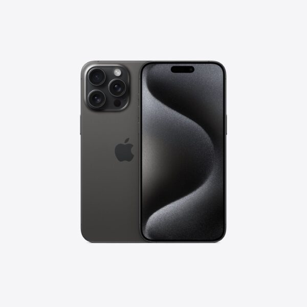 APPLE IPHONE 15 PRO MAX 256GB BLACK TITANIUM P-SIM & E-SIM