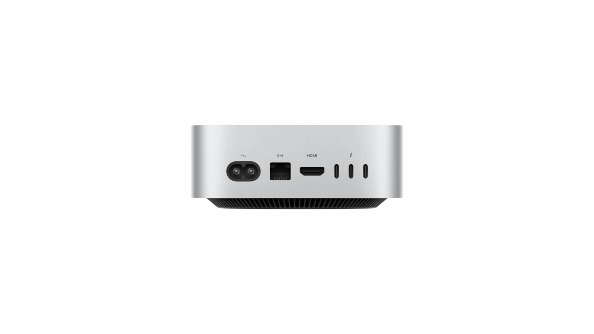 APPLE MAC MINI DESKTOP M4 16/256GB SILVER 2024 - Image 2