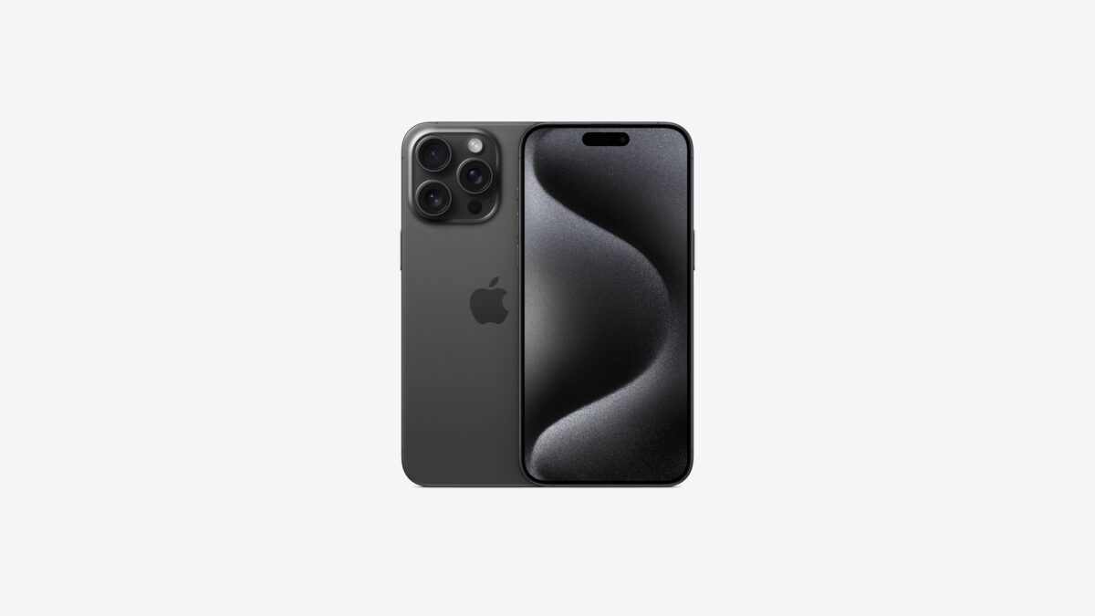 APPLE IPHONE 15 PRO MAX 256GB BLACK TITANIUM DUAL E-SIM - Image 1