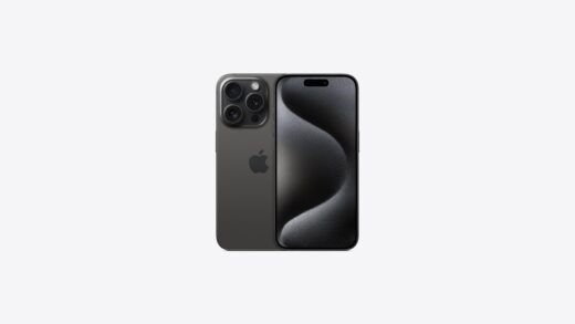APPLE IPHONE 15 PRO 128GB BLACK TITANIUM DUAL E-SIM - Image 1