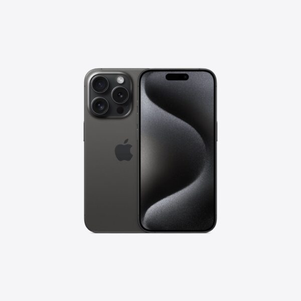 APPLE IPHONE 15 PRO 128GB BLACK TITANIUM DUAL E-SIM