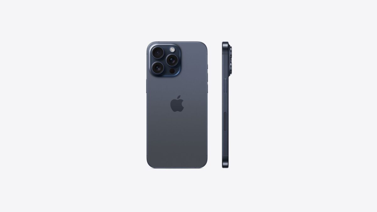 APPLE IPHONE 15 PRO MAX 1TB BLUE TITANIUM DUAL E-SIM - Image 2
